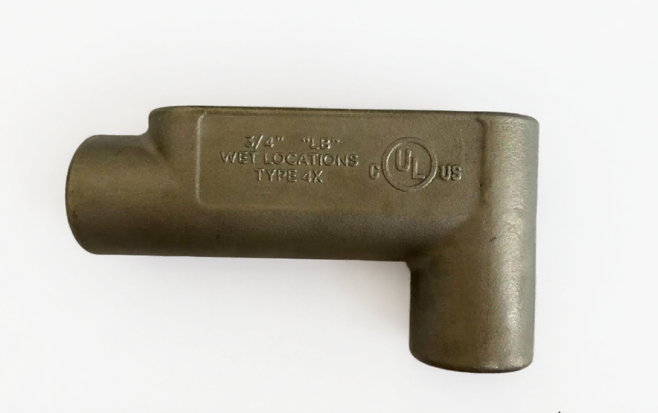 Корпус кабелепровода LB 3/4 дюйма